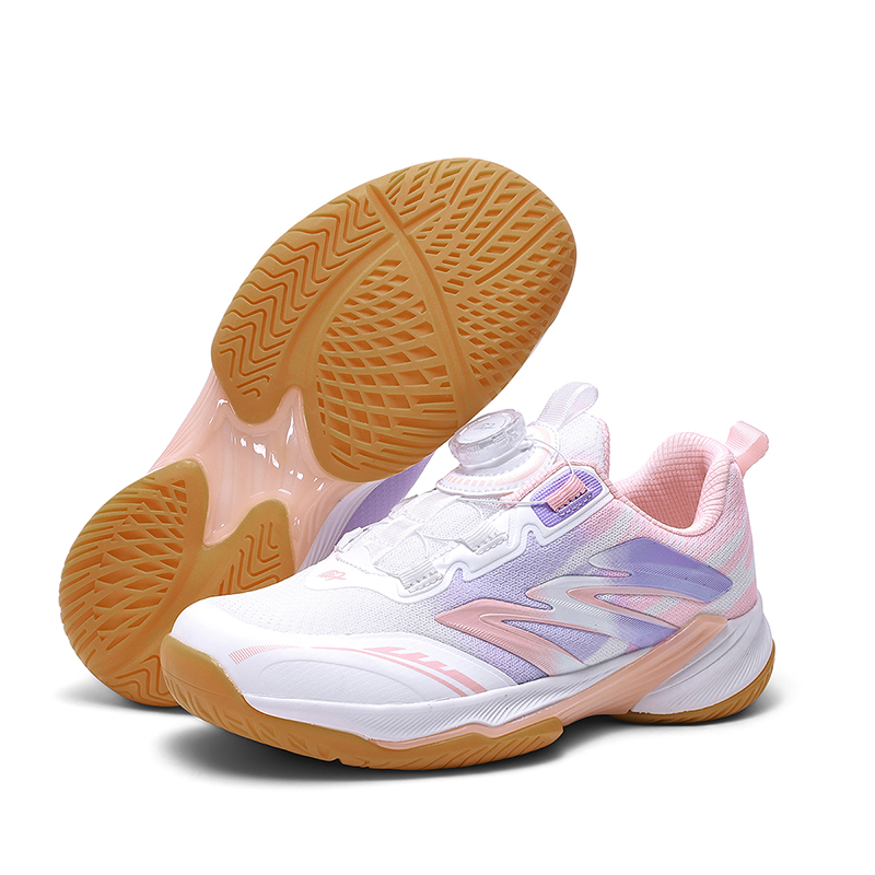 Table Tennis Shoes Asics - Tênis de badminton profissional de couro,