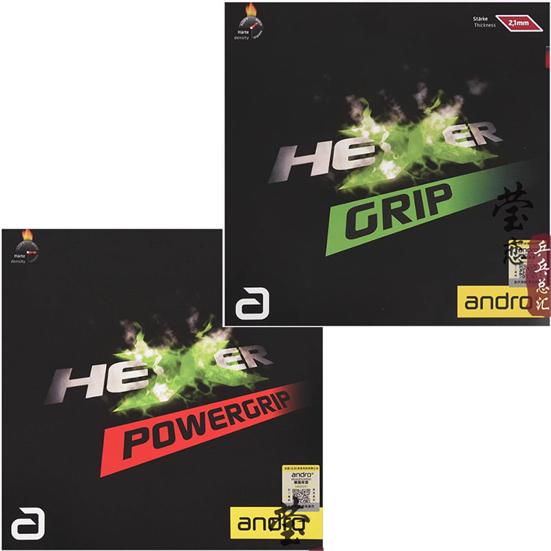 Table Tennis For Sale - Andro HEXER GRIP borracha de tênis