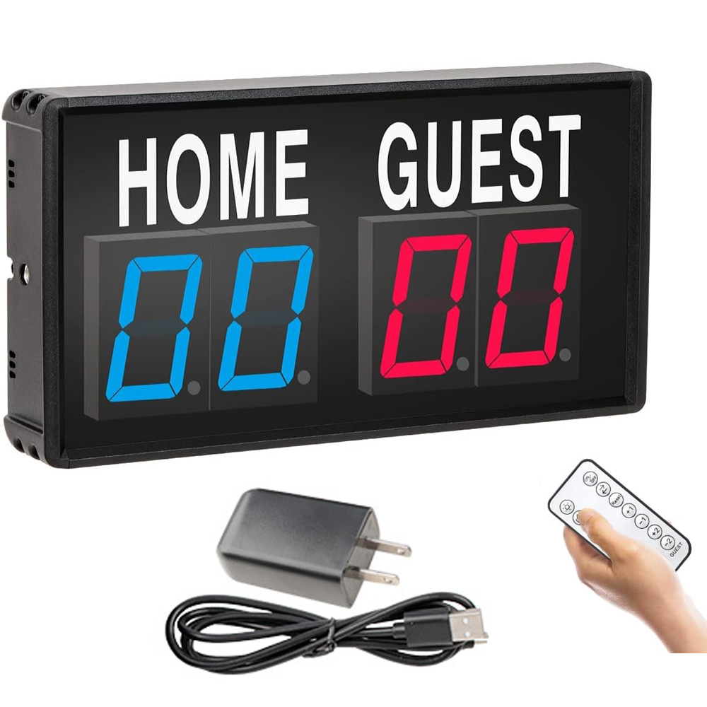 Table Tennis Scoring - Placar Digital Portátil de 4 Dígitos