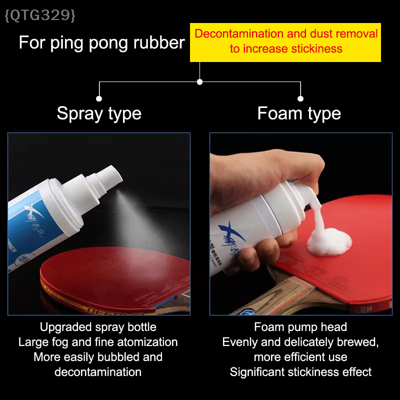 【Ja】Spray de Cuidado para Raqu - Table Tennis Rubber Protective Film avaliação e preço