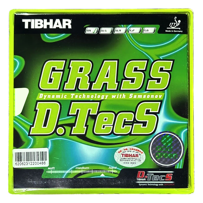 TIBHAR Grass D.TecS Borracha d - Table Tennis Rubber Protective Film avaliação e preço