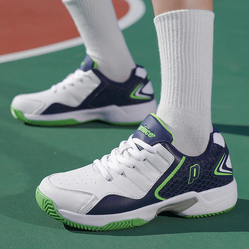 Profissional de couro dos home - Table Tennis Shoes Asics avaliação e preço