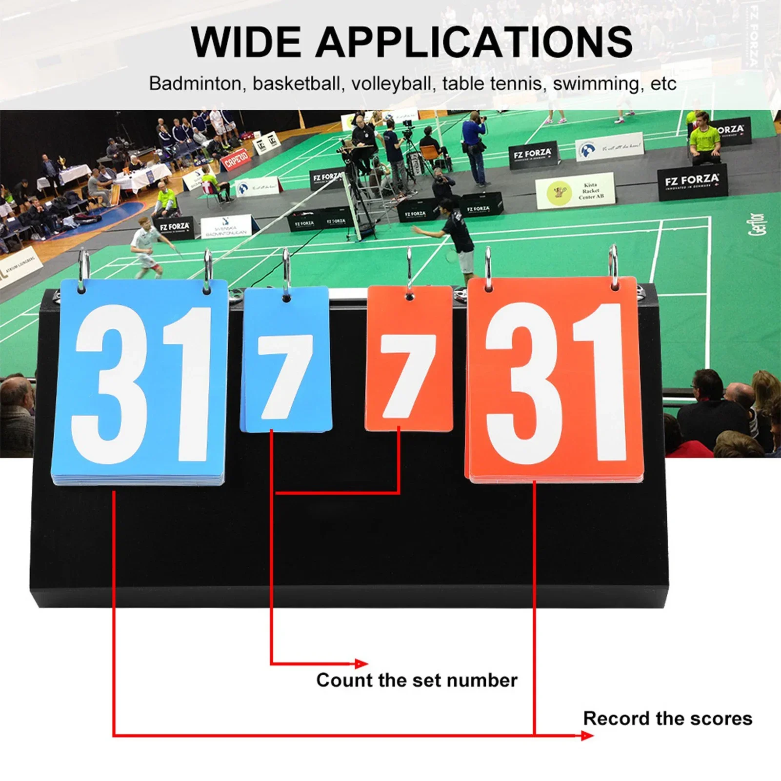 Placar de placar de competição - Table Tennis Scoring avaliação e preço