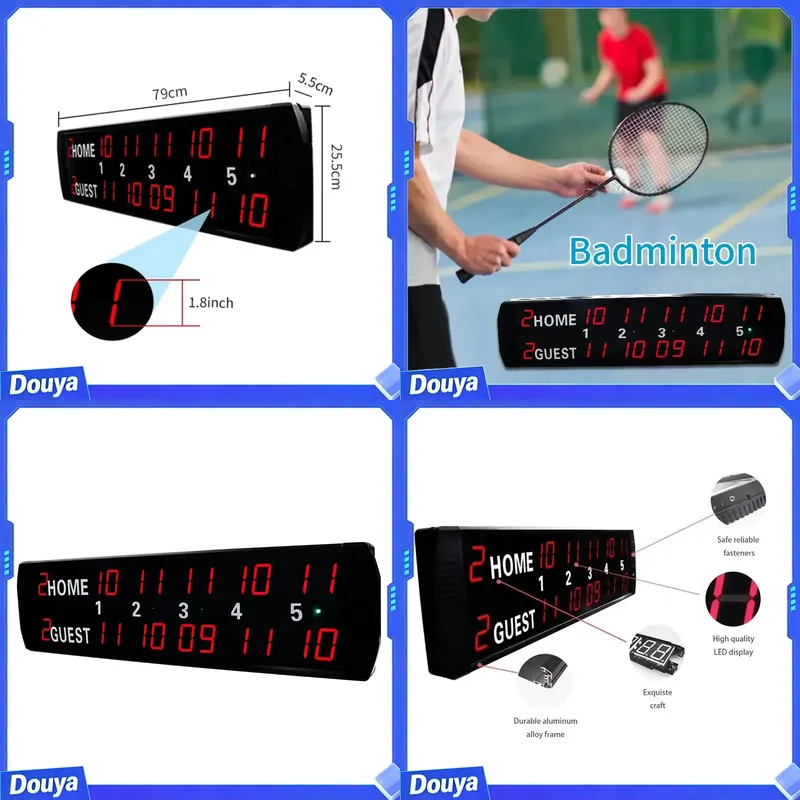 Placar Eletrônico Digital LED  - Table Tennis Scoring avaliação e preço
