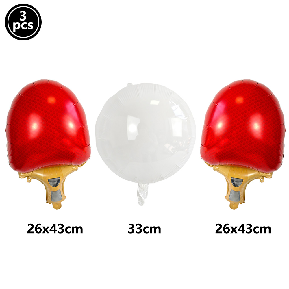 Balão Metalizado Raquete de Tê - Table Tennis For Sale avaliação e preço