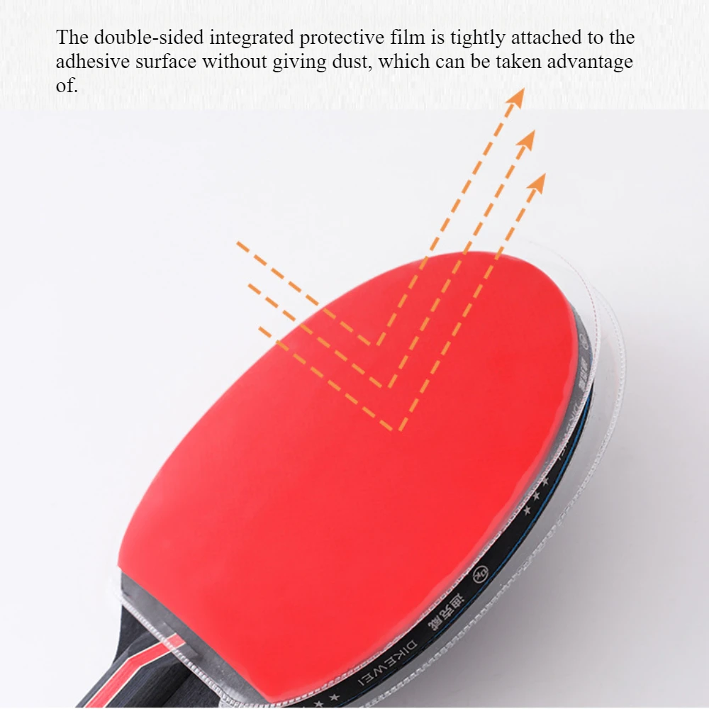 Raquete de tênis de mesa infer - Table Tennis Rubber Protective Film avaliação e preço